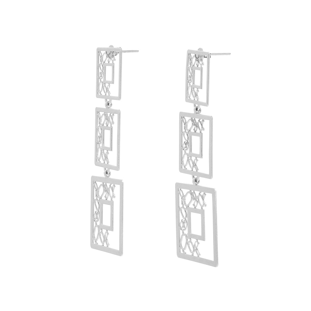 Arete triple cuadro Amor creciente