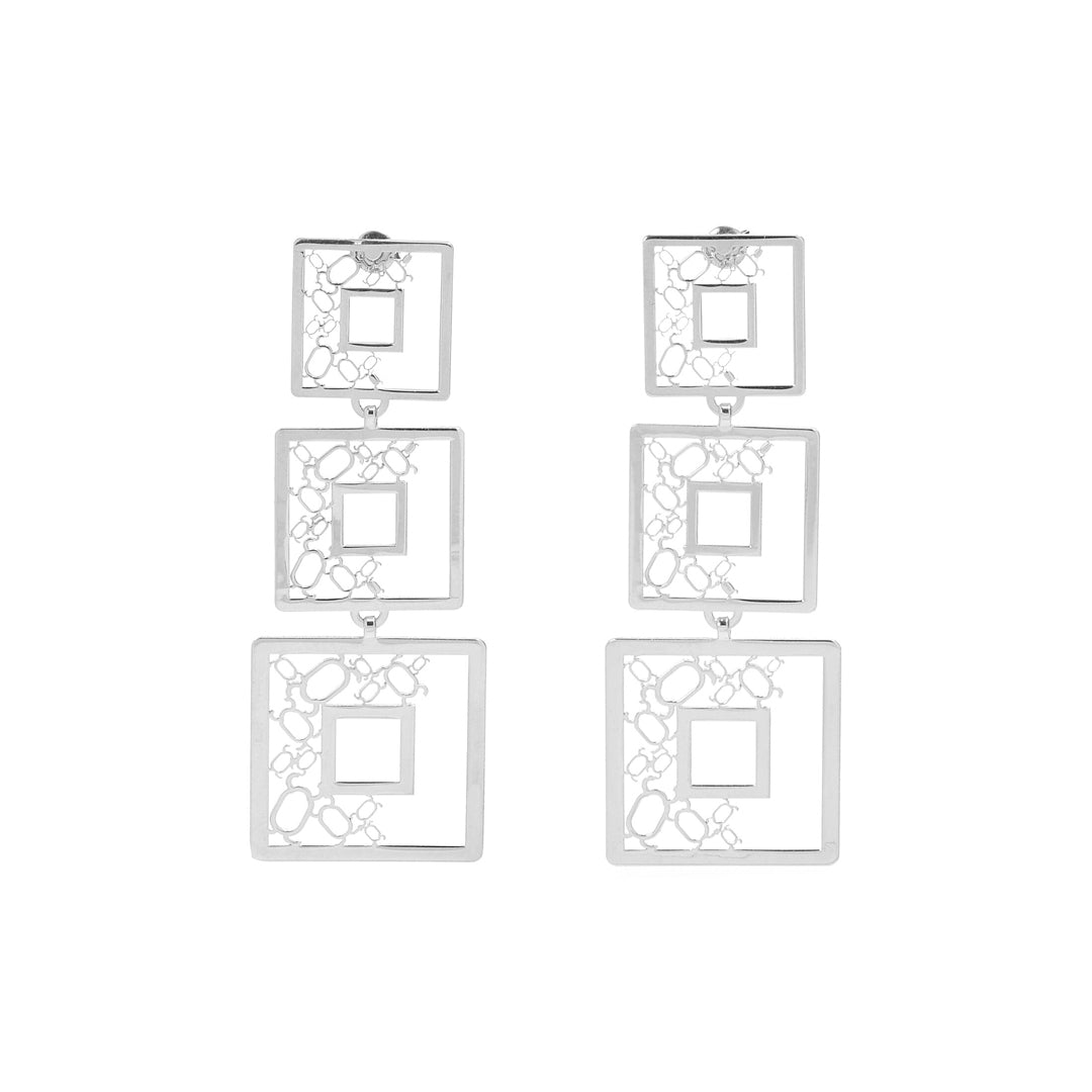 Arete triple cuadro Amor creciente