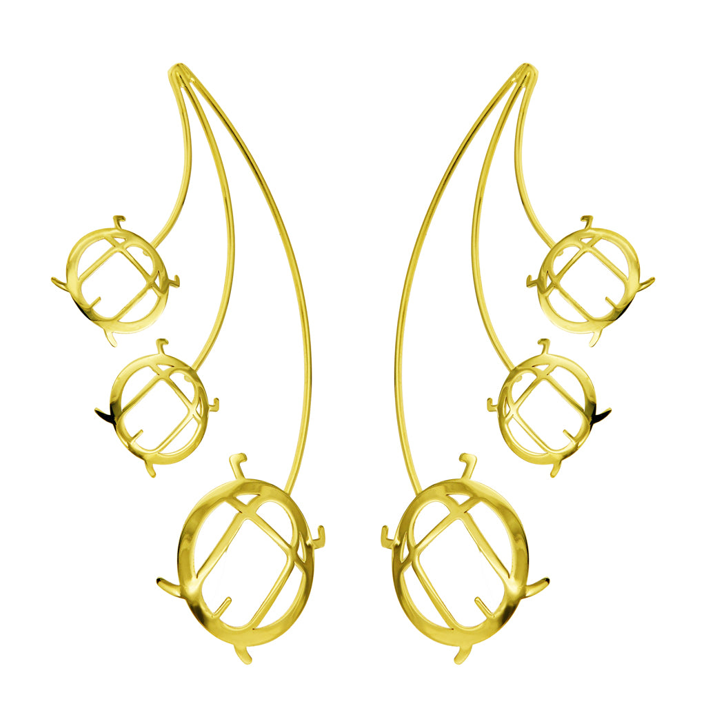 Origin Long Earrings