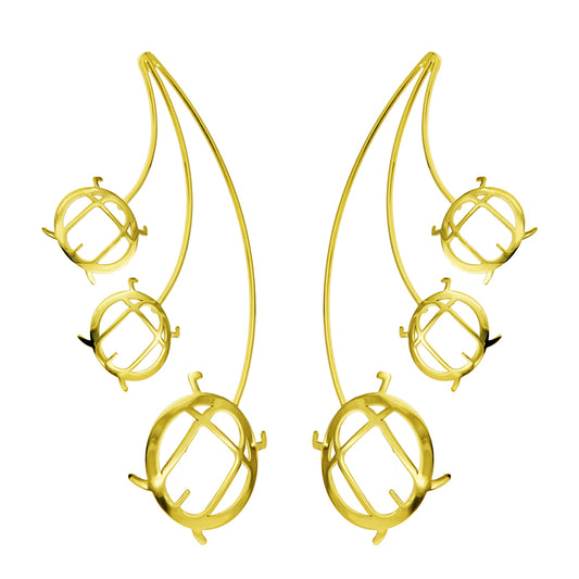 Origin Long Earrings