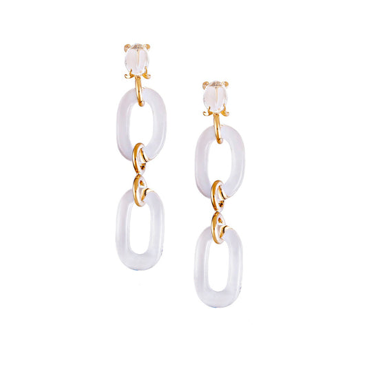 Aire earrings mackech finish two links.